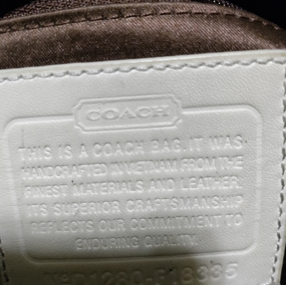 Authentic Coach Tote - Picture 3 of 5